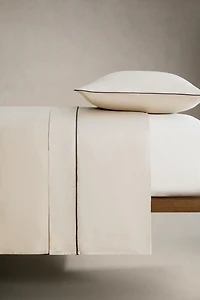 DRAP PLAT SATIN PASSEPOIL