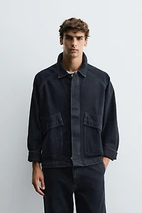 DENIM JACKET WITH POCKETS