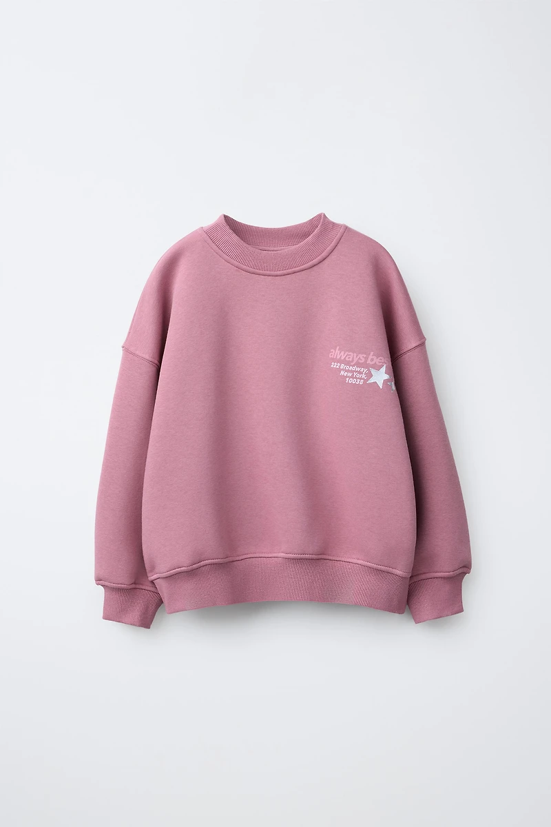 SWEAT ÉTOILES BRILLANTES