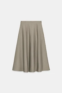 HERRINGBONE CAPE SKIRT ZW COLLECTION