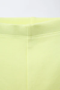 TWO-PACK PLAIN AND PRINTED CYCLING LEGGINGS