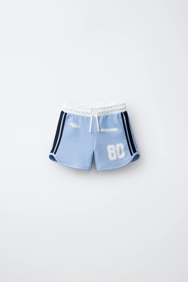 ARGENTINA PRINT SHORTS