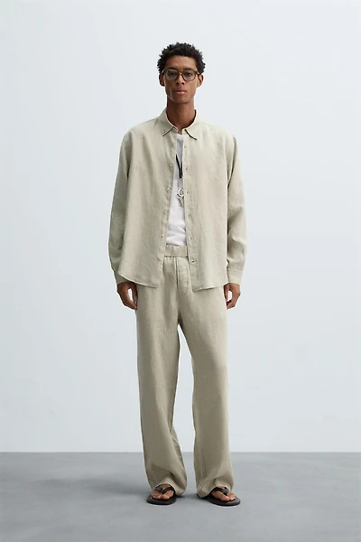 100% LINEN SHIRT
