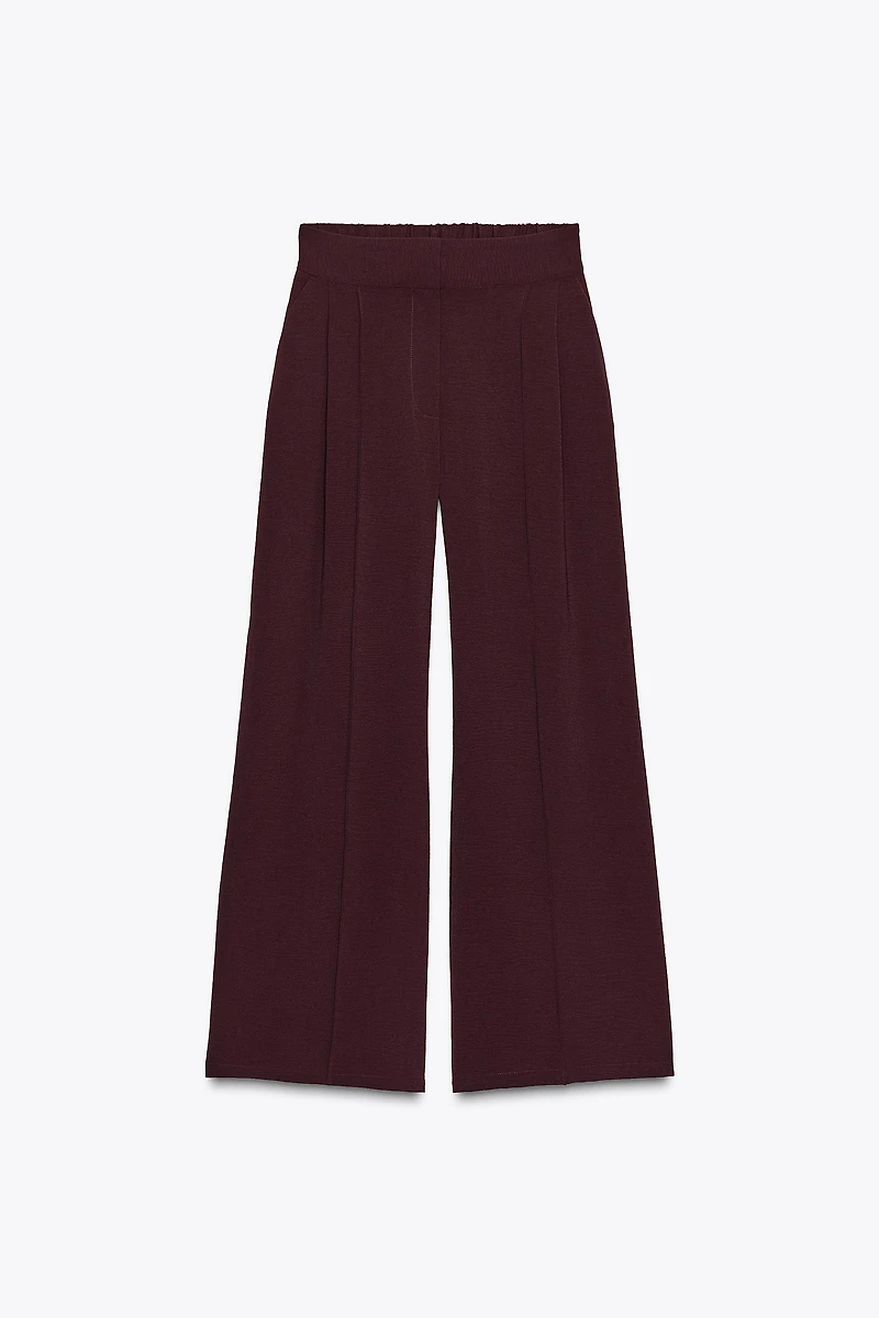 SEAM WIDE LEG PANTS