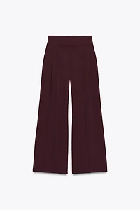 SEAM WIDE LEG PANTS