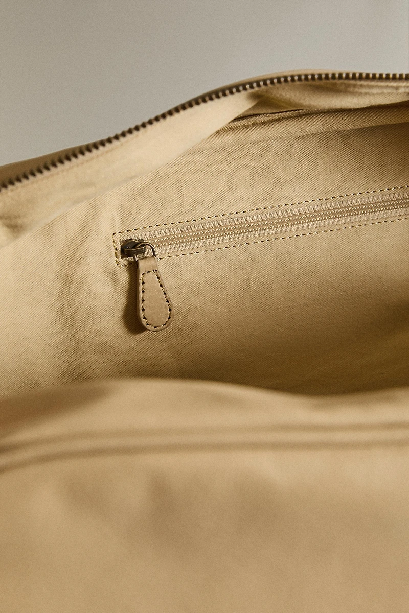 SAC À CHAUSSURES CUIR
