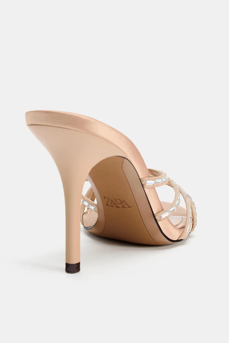 SPARKLY STRAP SANDALS