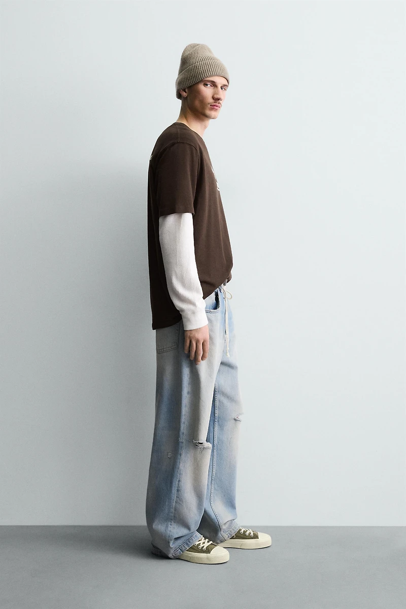 T-SHIRT IMPRIMÉ PIZZERIA LA MONTECARLO