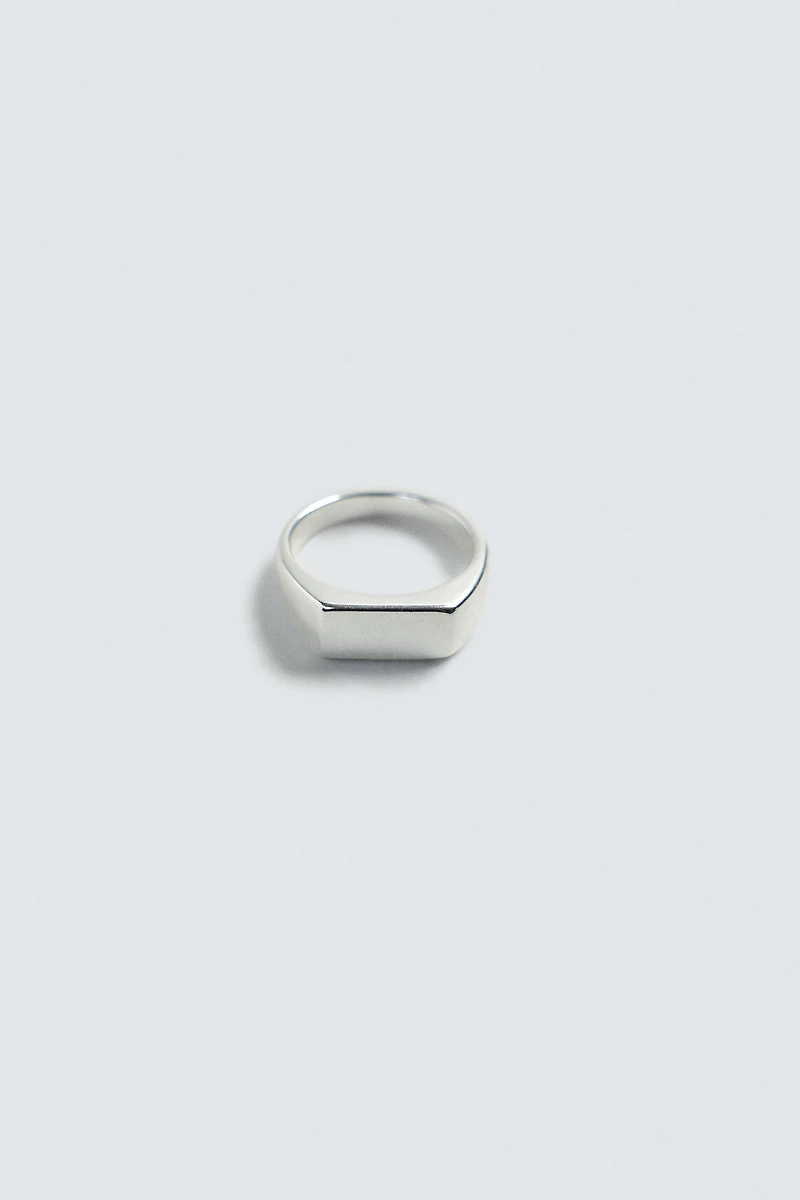 BAGUE CHEVALIÈRE EN ACIER INOXYDABLE
