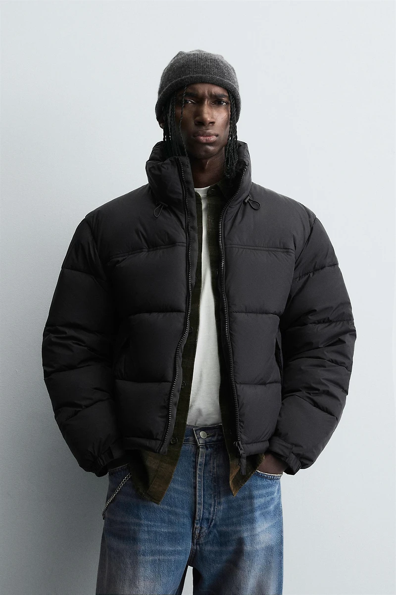 RELAXED FIT PUFFER JACKET