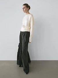 Striped trousers with darts - STUDIO