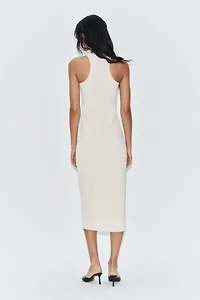 STRETCH HALTER DRESS