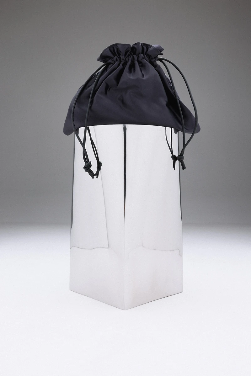 LARGE SATEEN BAG