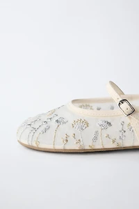 BALLERINES BRODÉES