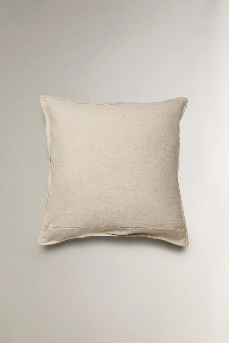 JACQUARD THROW PILLOW COVER