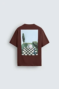 T-SHIRT RELAXED FIT À IMPRIMÉ GRAPHIQUE