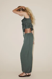 PLUSH BALLOON PANTS