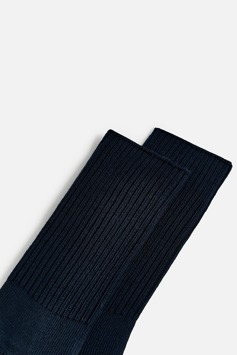 RIBBED SOCKS