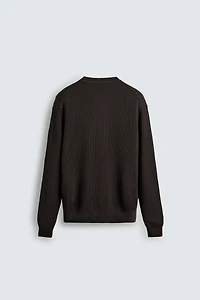 RIBBED TEXTURED SWEATER