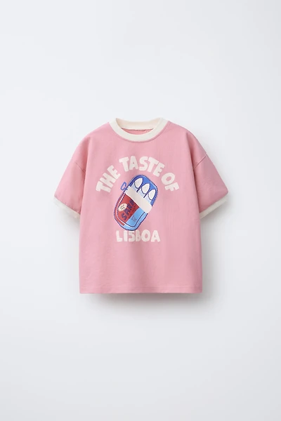 SARDINE PRINT T-SHIRT