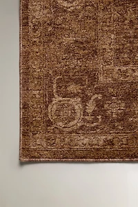 VINTAGE-EFFECT AREA RUG