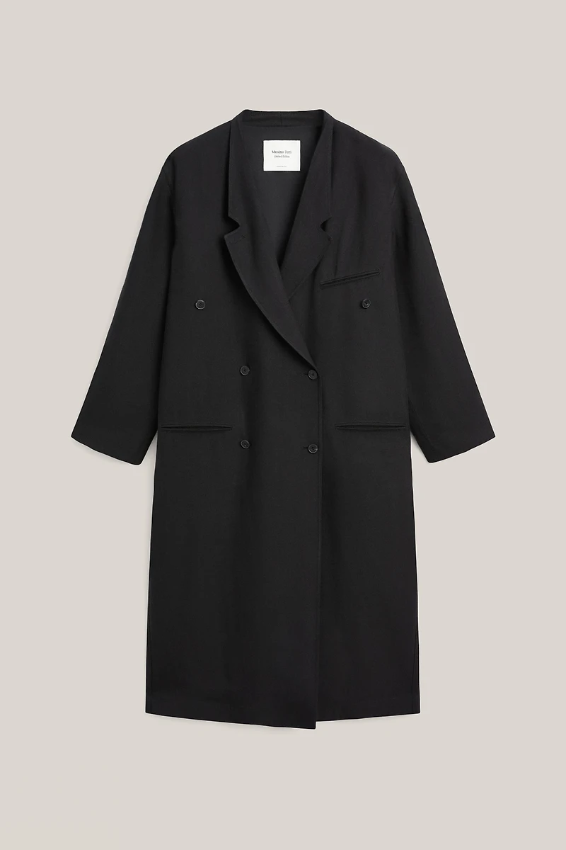 Trench-coat long à double boutonnage - LIMITED EDITION