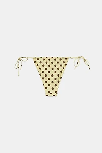 BAS DE BIKINI À IMPRIMÉ POIS