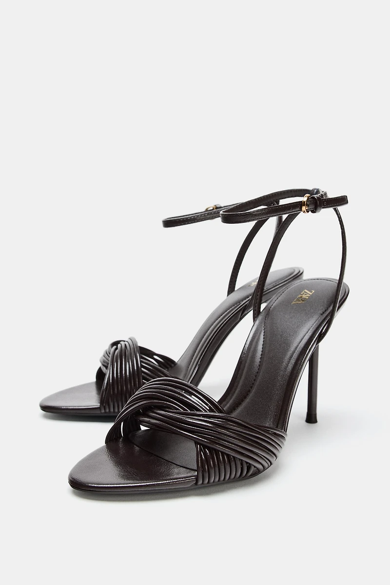 STRAPPY HEEL SANDALS
