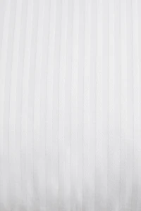 STRIPED COTTON PILLOW PROTECTOR