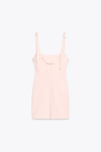 SHORT TIE-STRAP DRESS