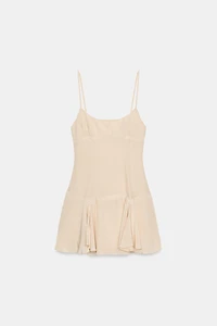 EMBROIDERED LINGERIE STYLE DRESS