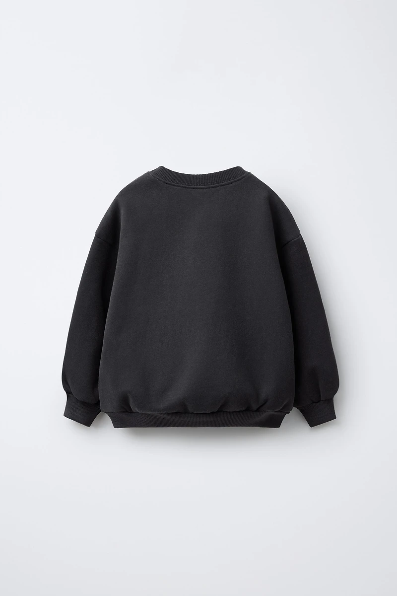 HORSE PRINT SWEATSHIRT