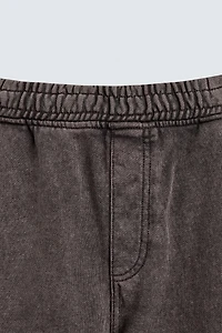 WASHED RELAXED FIT JOGGER PANTS