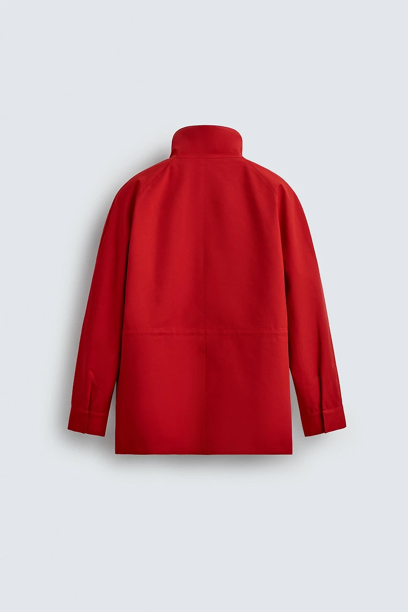 WATER REPELLENT DETACHABLE PARKA