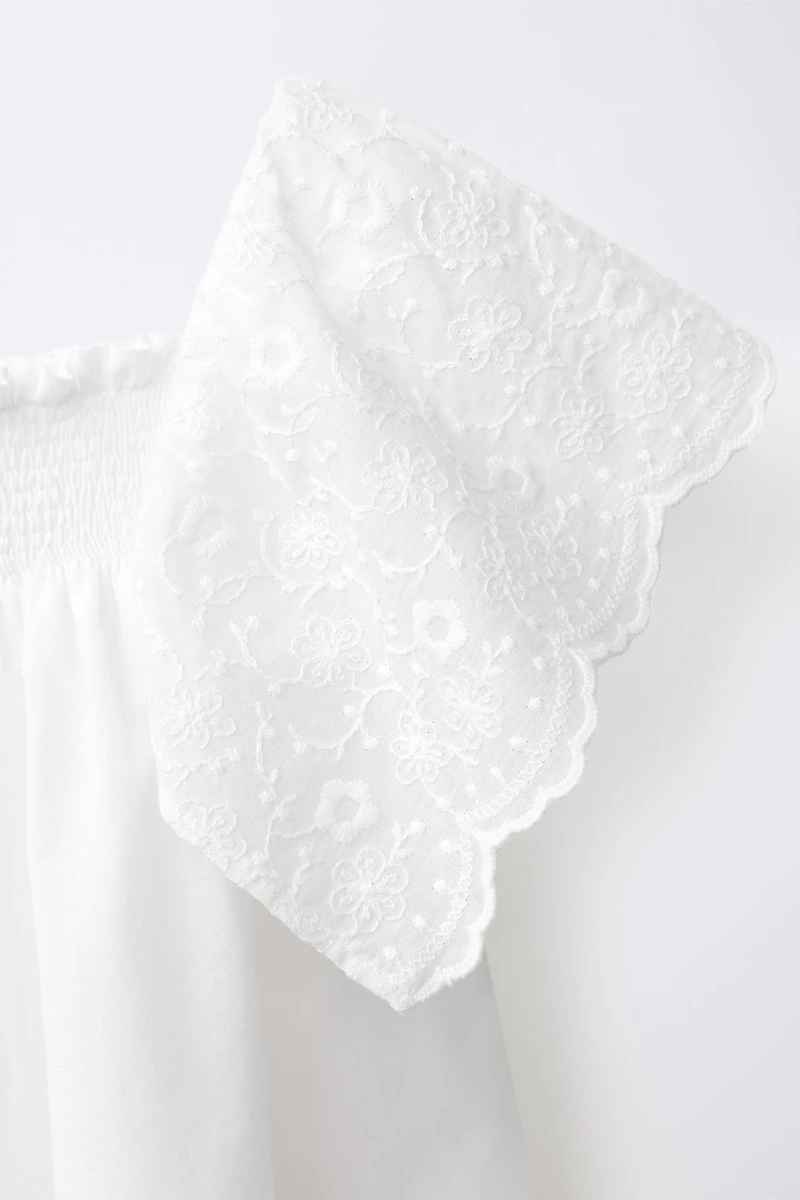 EMBROIDERED DRESS