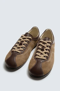 BASKETS EN CUIR HARRY LAMBERT FOR ZARA X DISNEY