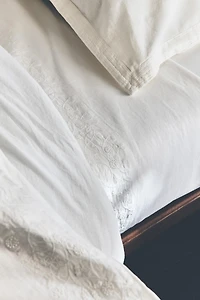 COTTON AND LINEN EMBOSSED FLAT SHEET