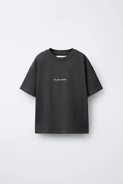 TEXT PRINT T-SHIRT