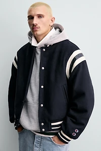 BLOUSON BOMBER MATELASSÉ CHAMPION ® X ZARA