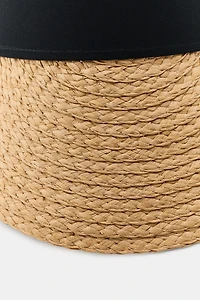 CONTRAST STRAP HEADBAND VISOR