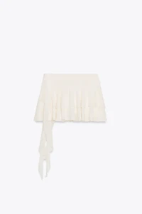 RUFFLE SKORT