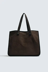 FABRIC SHOPPER BAG