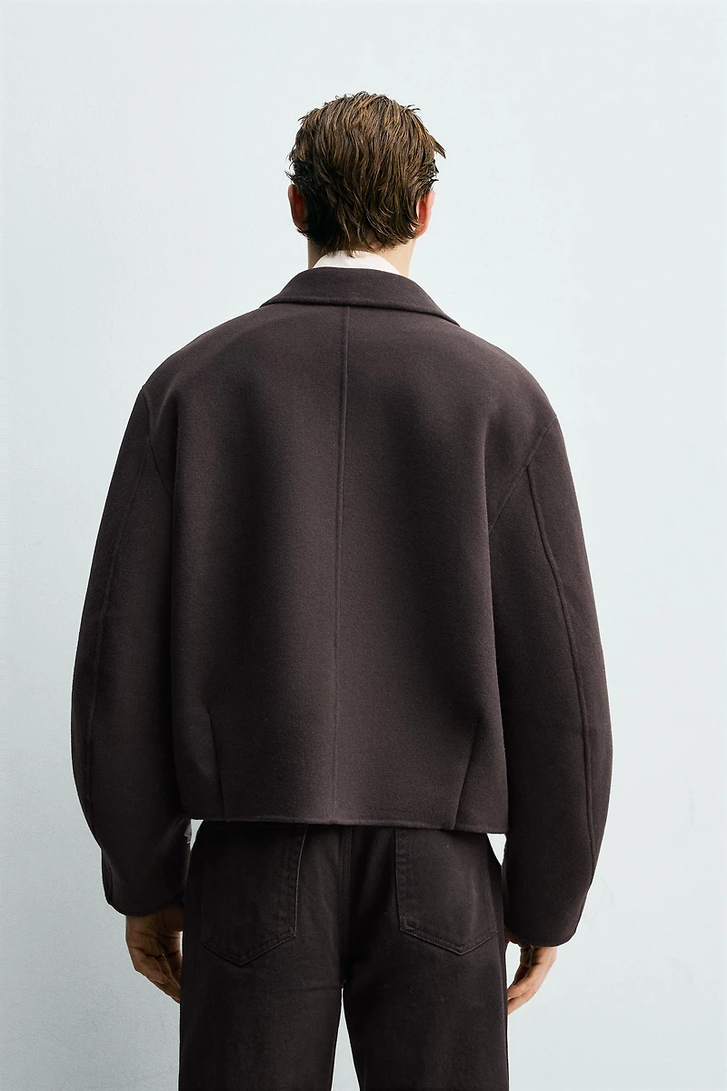 BOXY FIT WOOL JACKET