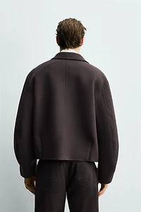 BOXY FIT WOOL JACKET