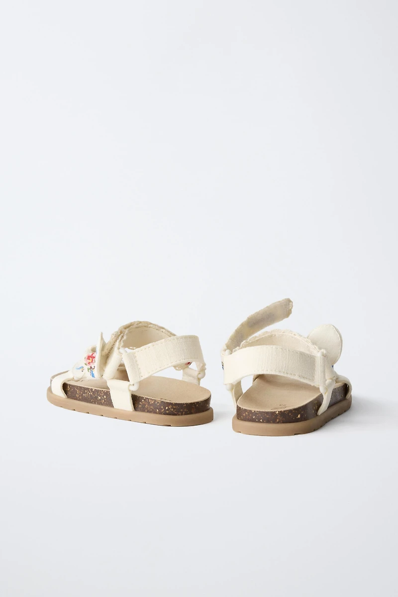 SANDALES BRODÉES AVEC NŒUD