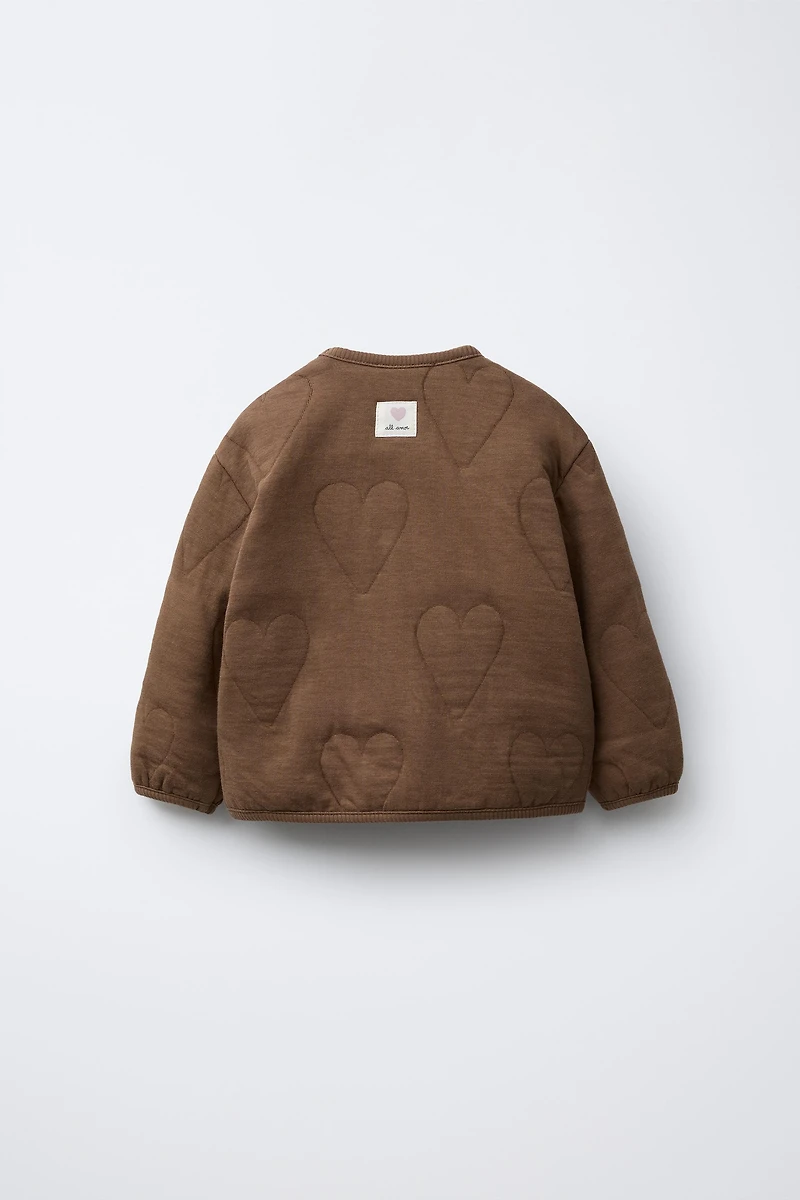 HEART PLUSH JACKET