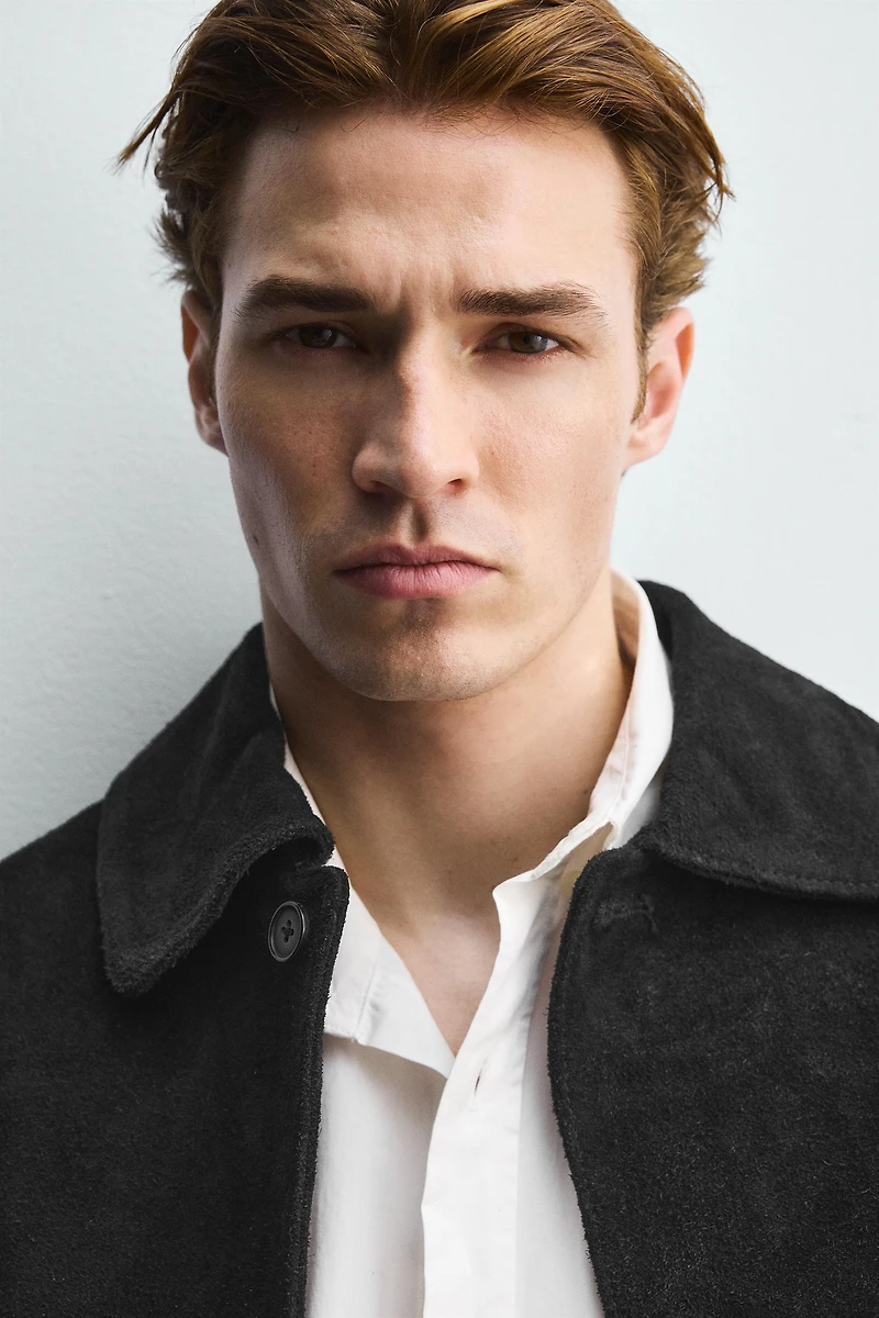 SUEDE LEATHER JACKET