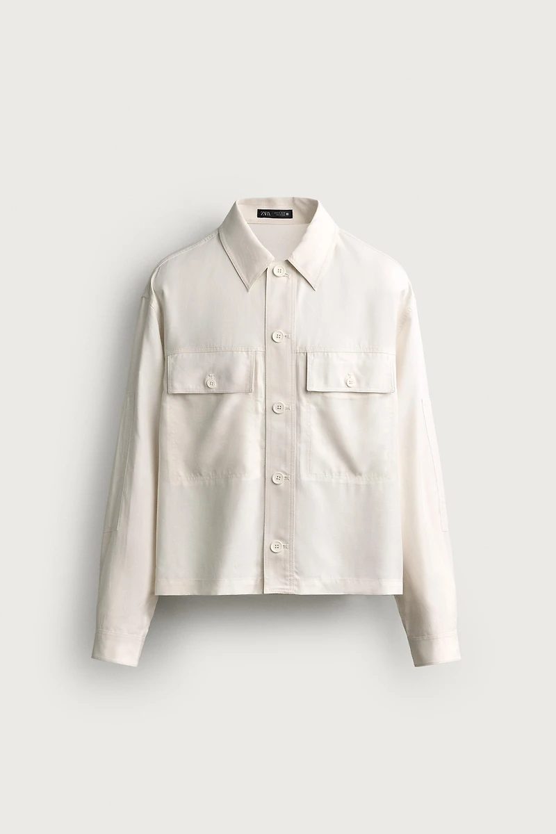 FLUID RELAXED FIT OVERSHIRT