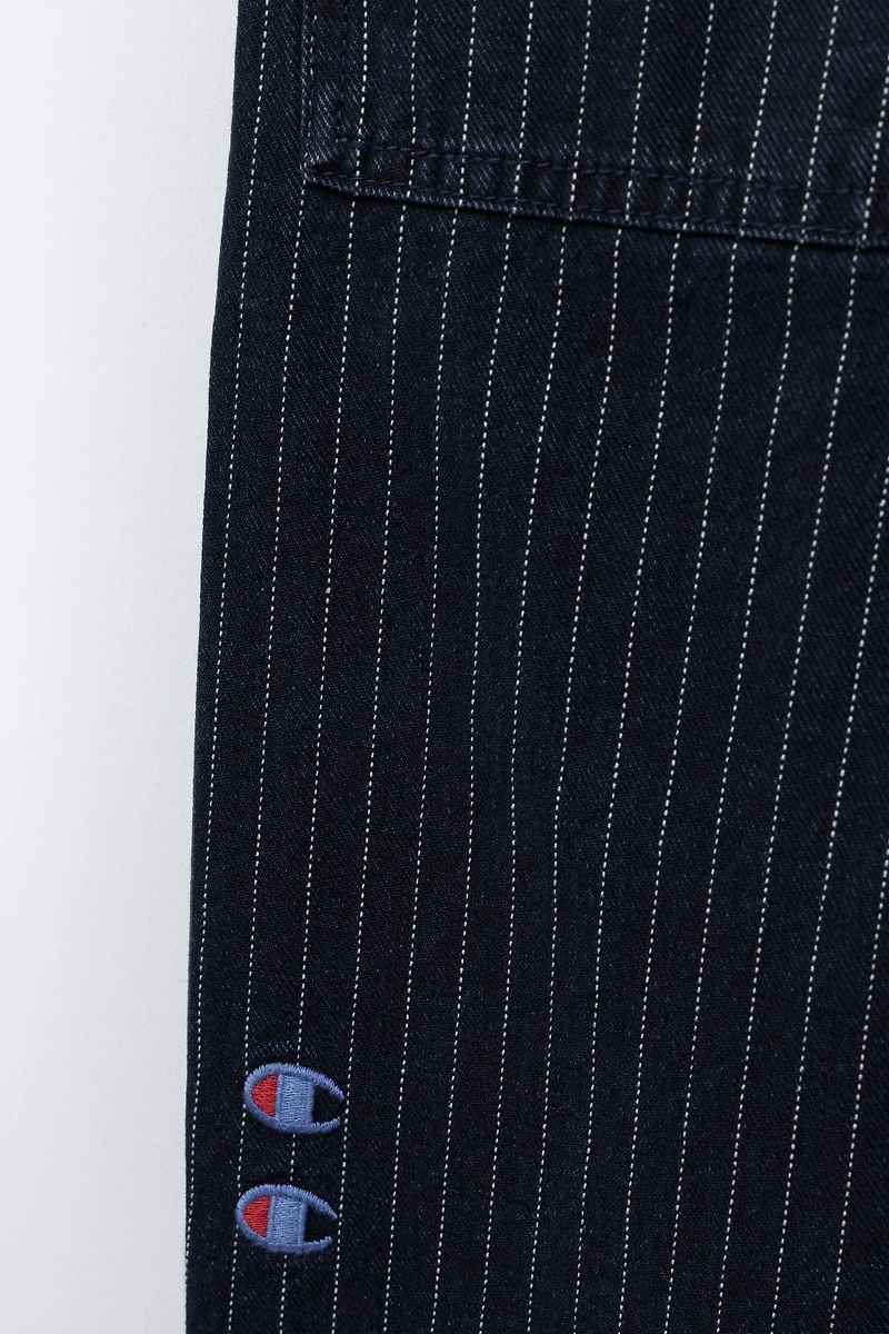 JEAN SKATER RAYURES CHAMPION ® X ZARA