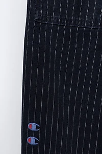 JEAN SKATER RAYURES CHAMPION ® X ZARA